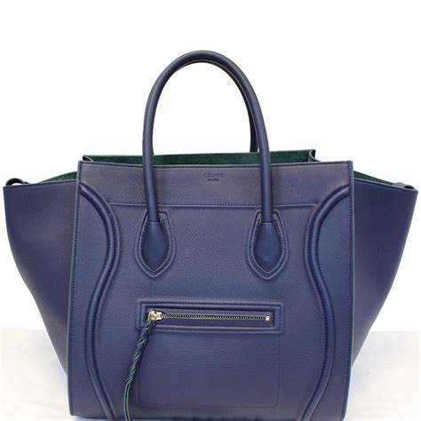 celine micro luggage navy|celine large phantom luggage tote.